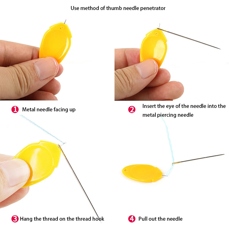 1 комплект многоцветная удобная в использовании Автоматическая легкая швейная игла устройство Нитевдеватель нитевой направляющий инструмент
