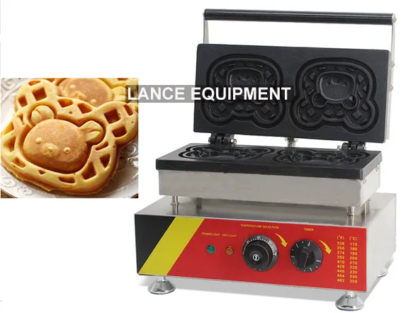 waffle iron animal shapes