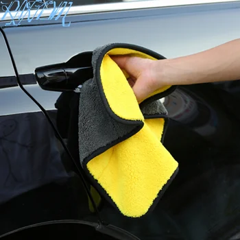

30x30CM Thick Plush Microfiber Car Cleaning Cloths for Nissan Teana X-Trail Qashqai Livina Tiida Sunny March Murano Geniss Juke