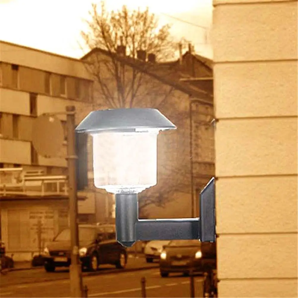 

Probe Shiny Solar Powered Wall Light Auto Sensor Fence Garden Yard Fence Lamp Outdoor Garden Posts Solar Landscape LED Lights