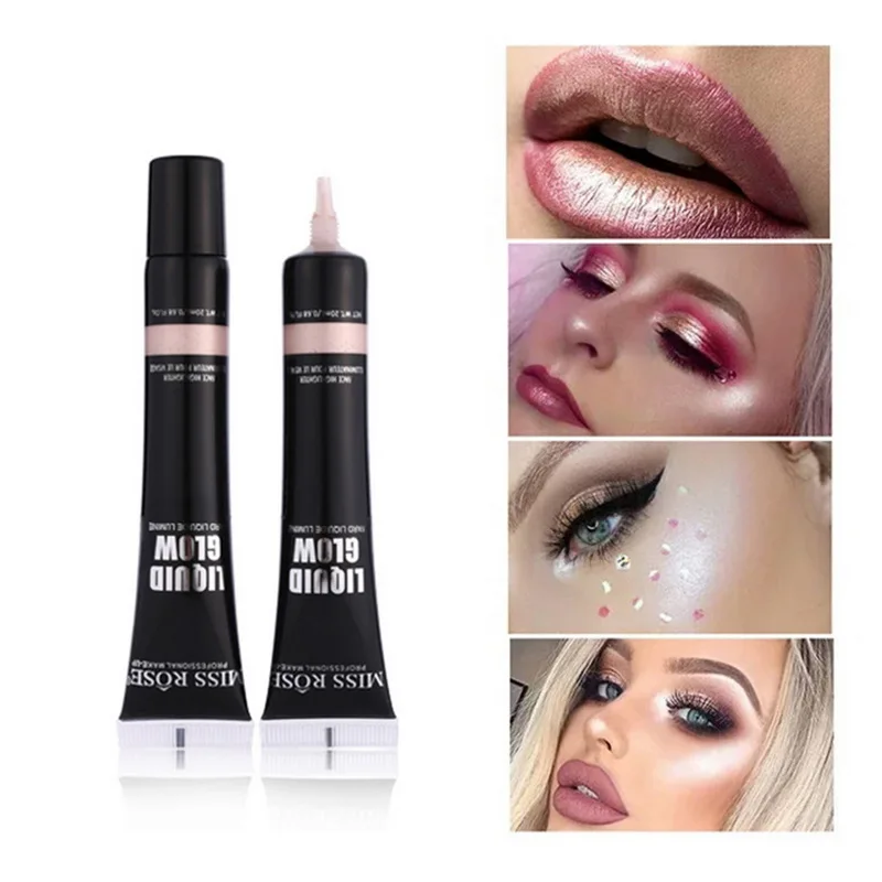

Face Highlighter Glow Set Full Coverage Liquid Contour Makeup Foundation Illuminator Maquiagem Brighten Bronzer Face New