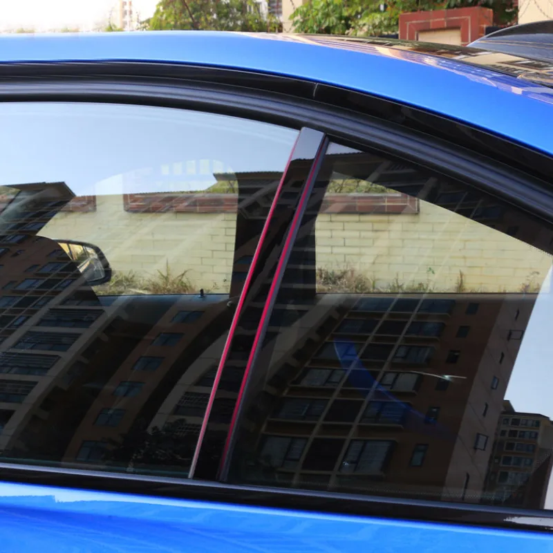 Стикер Vtear для Nissan Tiida покрытие окна автомобиля B C внешний корпус с защитой от