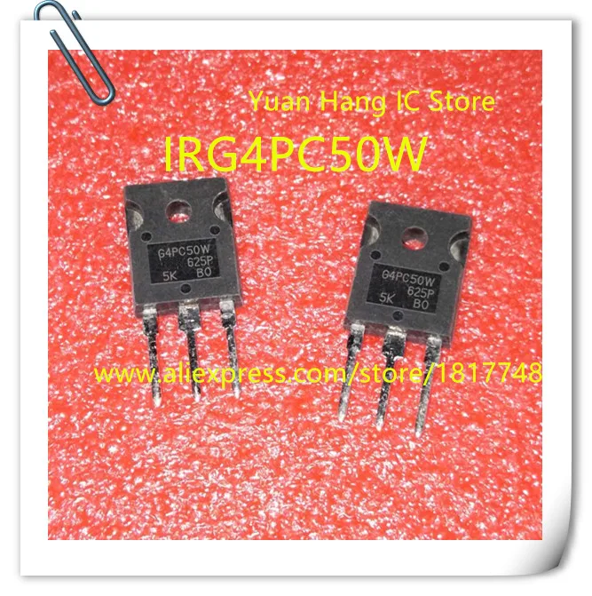 

10pcs/lot IRG4PC50W IRG4PC50WPBF IGBT 600V 55A 200W TO-247