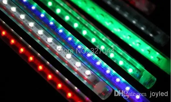 10 X 60leds 50 см Рождество SMD3528 огни метеорный поток Дождь Трубы свет для вечеринки Свадебные украшения