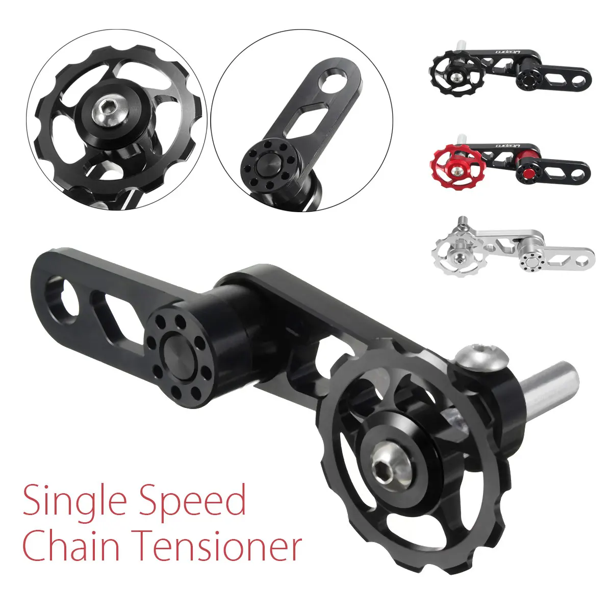Hot Sale Aluminium Alloy Cycling Single Speed Chain Tensioner Prevent