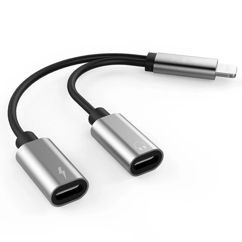 5 цветов адаптер для наушников iPhone Dongle Aux аудио кабели Наушники Адаптер гарнитура