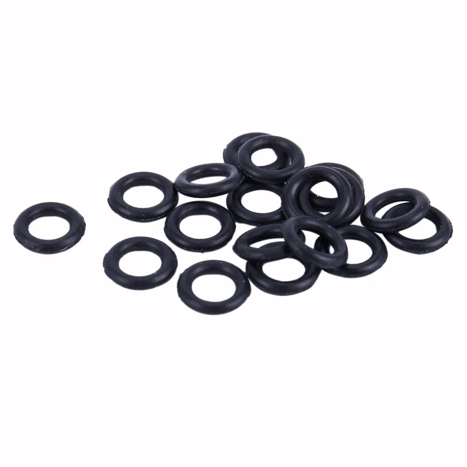 

20x Black Rubber Oil Seal Sealed O Rings Gasket Washers, 5*1*3mm