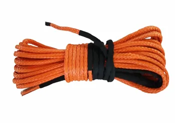 

4mm x 30m Orange Synthetic Winch Line UHMWPE Fiber Rope Towing Cable Car Accessories For 4X4/ATV/UTV/4WD/OFF-ROAD
