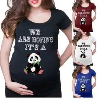 

Women Short sleeve Pregnant Dress Solid Printing Cartoon Print elegant maternity dresses одежда для беременны wholesale L4