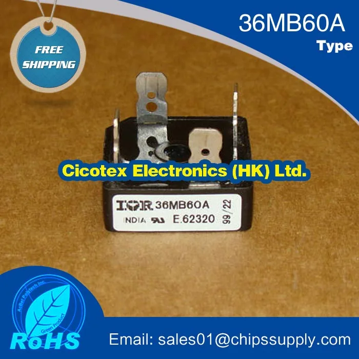 36MB60A MODULE 36 MB60A IGBT BRIDGE RECT 1PHASE 600V 35A D 34 VS ...