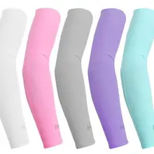 Новые спортивные шелковые рукава для катания на открытом воздухе УФ Анти-УФ нарукавники для вождения УФ перчатки оптом