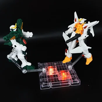 

Double Support Game Robot Soul Bracket 1 / 14 Hand Model Square Bracket with Colorful Flashing Lights Figma SHF Robot