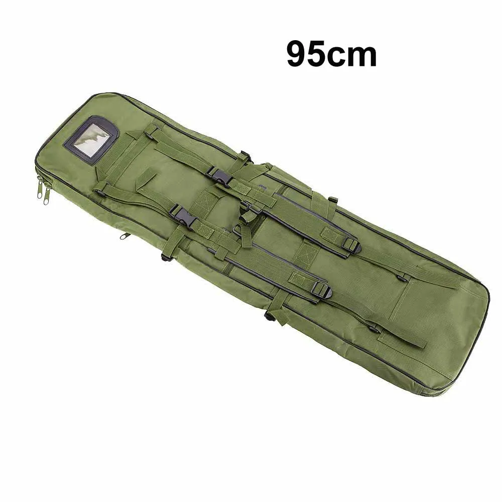 85 см/95 см Открытый Охотничьи сумки рюкзак военный тактический пистолет сумка площадь пистолет сумка чехол кемпинг рюкзак черный Армейский зеленый - Цвет: 95cm army green