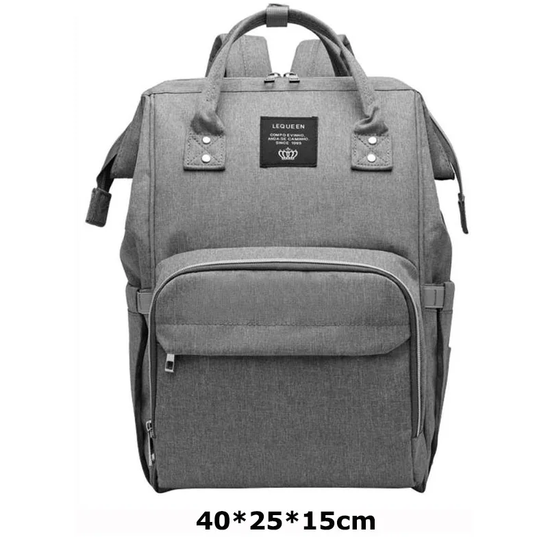 Брендовая дизайнерская модная сумка для подгузников для мам, Большая вместительная сумка для детских подгузников, рюкзак для путешествий, сумка для ухода за ребенком - Цвет: 5