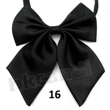 Черный галстук-бабочка однотонная Одежда и аксессуары галстук-бабочка Регулируемый полиэстер Модный смокинг бабочки галстук BC016