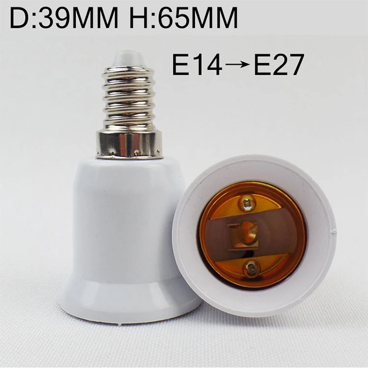 Гибкая E27 к E27 E14 к E27 основание светильника 18 см 28 см 38 см 48 см 58 см расширение свет держатель преобразователи 1-3/4/5 E27 основание светильника