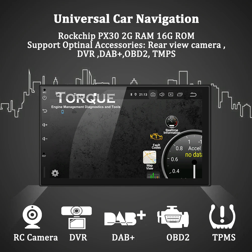 Clearance AUTOTOP 2din Android 9.0 Central Multimidia Car Radio GPS Navigation with 2G RAM Bluetooth 4.0 Mirror Link DAB 4G Wifi RDS FM 4