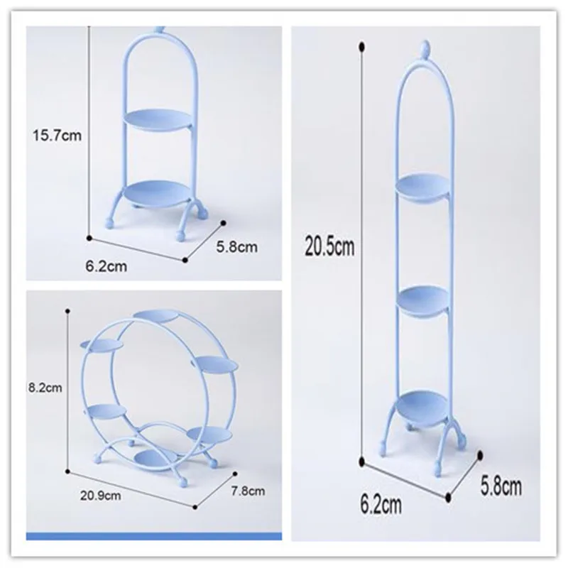 3 шт. Европейский свадебный реквизит/macharon Торт стойки/лоток десертная полка/колесо обозрения десертный стол/стеллаж