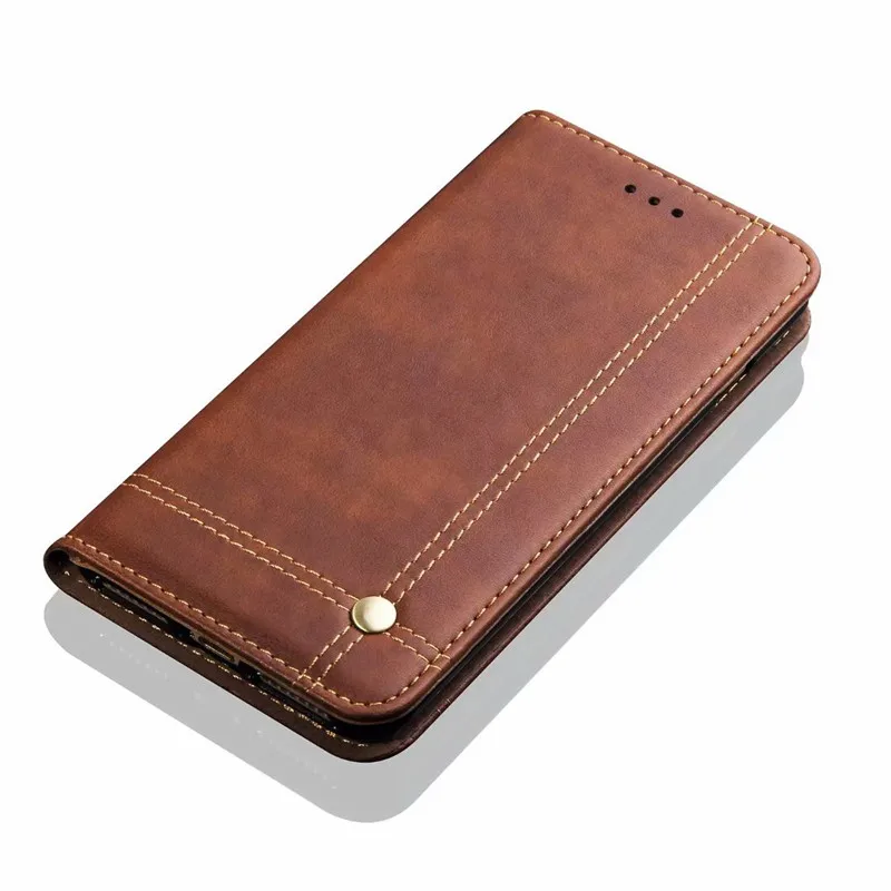 

Luxury Leather Flip Unique Magnet Design Stand Case For Samsung Galaxy A6 SM-A600FN /A6+Plus wallet Protection Cases Back Cover