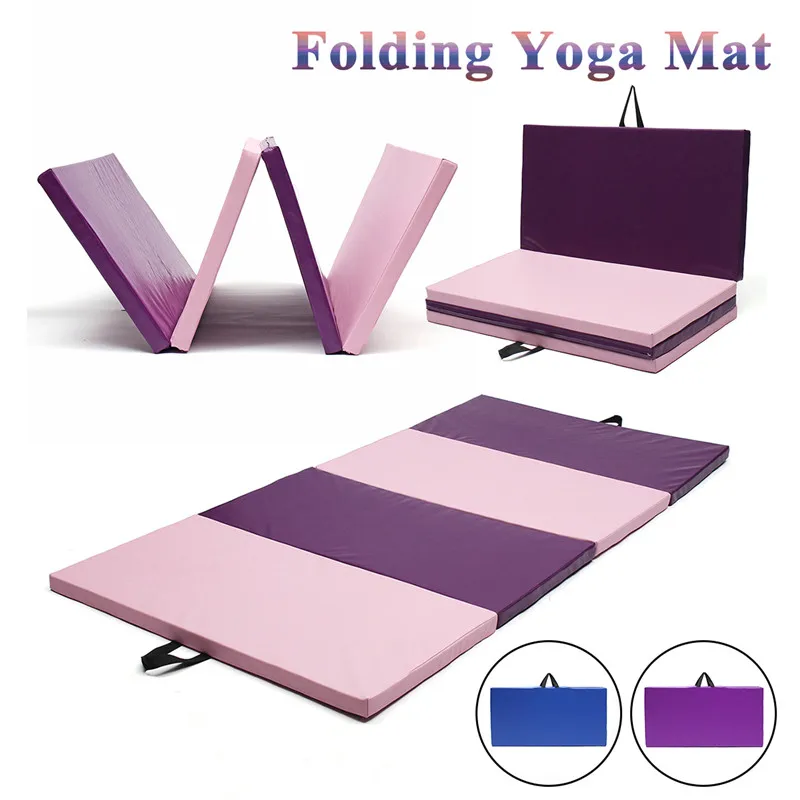 

240x120x5cm 3 Color Yoga Mats Folding Soft Play Gym Sport Health Mat Large Non Slip Fitness Exercise Pad Yoga Mats