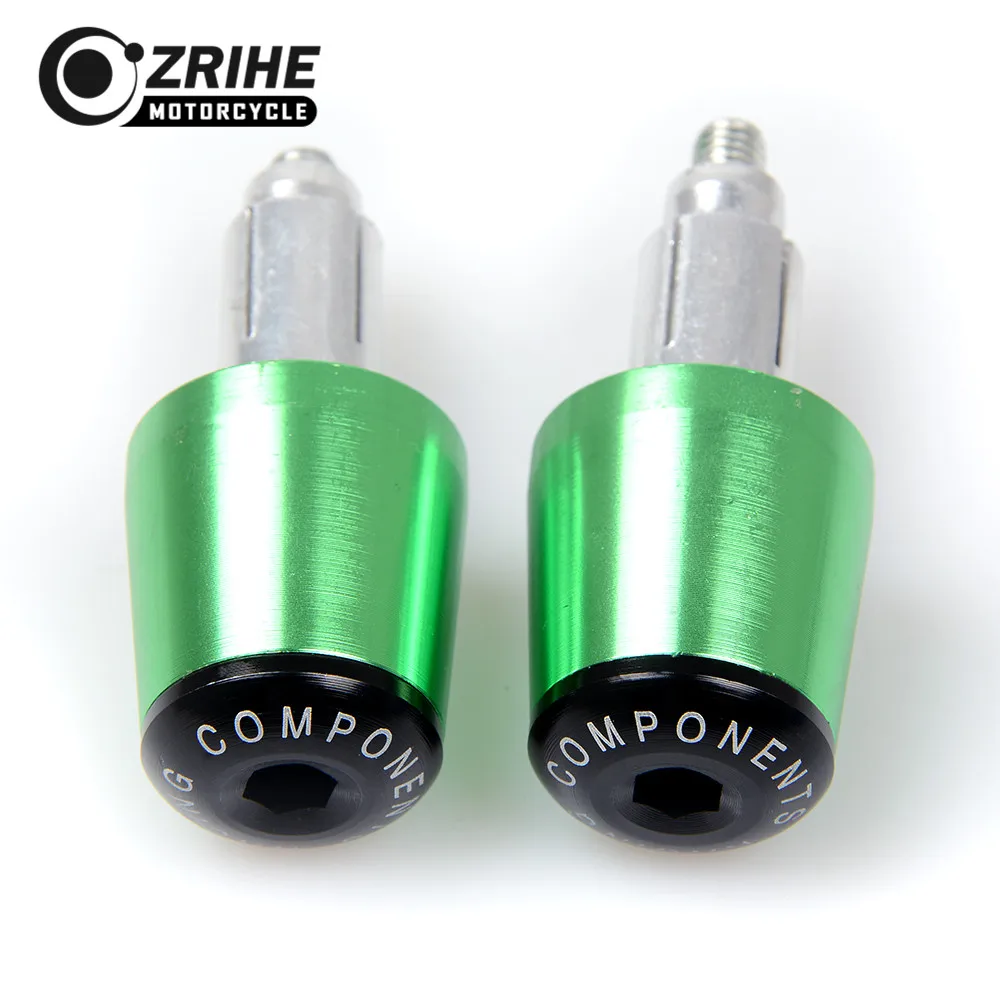 Motorbike Handlebar End grip Plug Slider Cap Cover Motorcycle Counterweight Handlebar Ends FOR KAWASAKI Z250 800 750 650 300 900