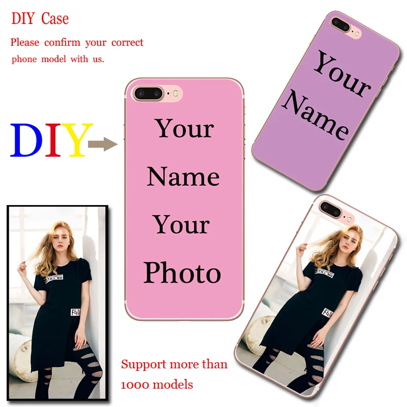 

Custom DIY Print Photo Soft TPU Phone Case for Lenovo Vibe P1 P1M P2 P780 S1 S1lite S60 S90 S660 Customized Silicone Back Cover