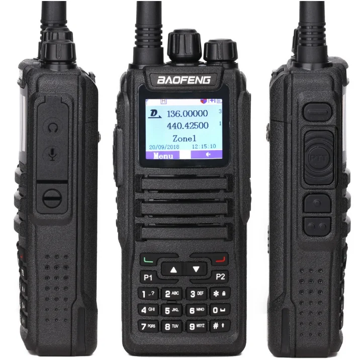 Baofeng DMR двухстороннее радио Двухдиапазонная рация 2 ПМР цифровое двойное время