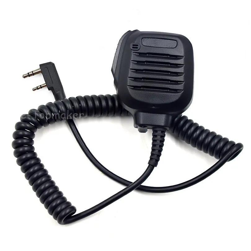 Pro Shoulder Remote Speaker Microphone Mic PTT for Kenwood Two Way