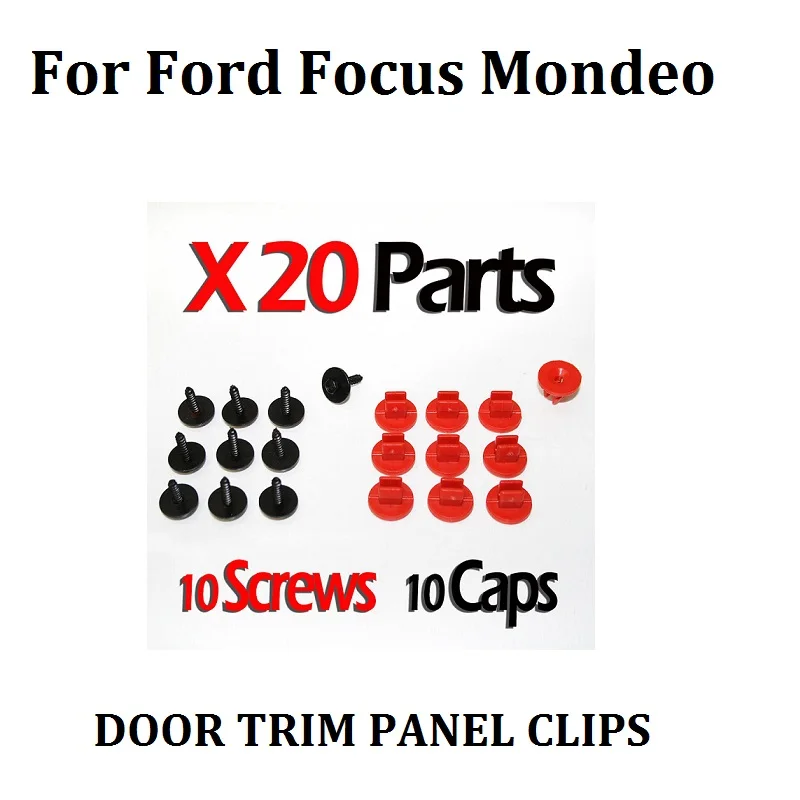 

x20 FOR FORD FOCUS MONDEO ENGINE UNDERTRAY COVER CLIPS BOTTOM COVER SHIELD GUARD