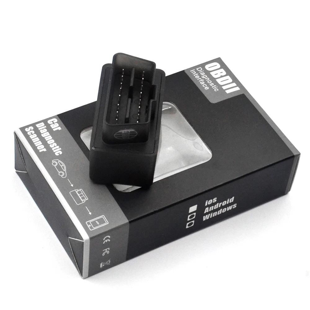 ELM327 V1.5 Bluetooth OBD2 V1.5 Mini Elm 327 Bluetooth PIC18F25K80 чип автоматический диагностический инструмент OBDII для Android/IOS/Windows