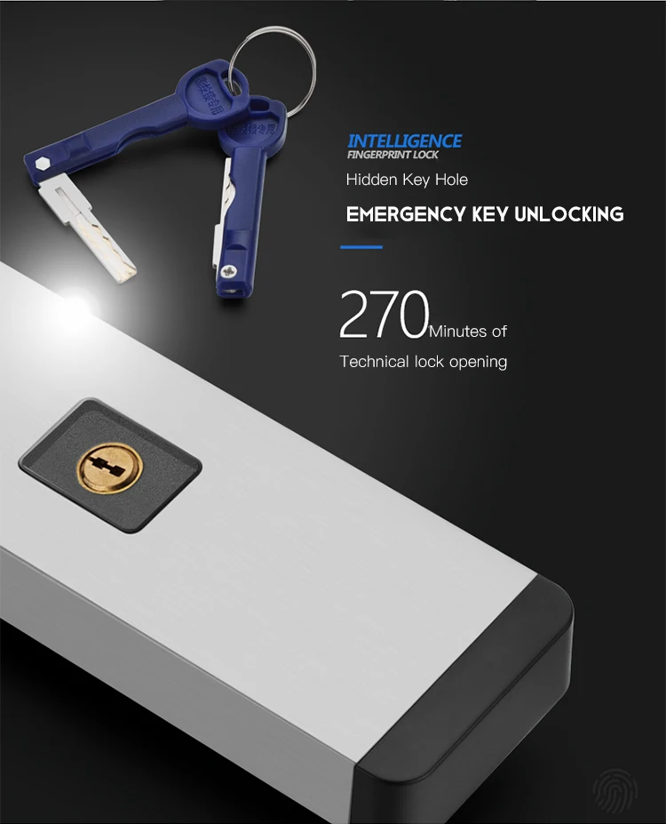 KPIOCCOK биометрический дверной замок с отпечатком пальца интеллектуальный электронный замок проверка отпечатков пальцев с паролем и RFID разблокировка