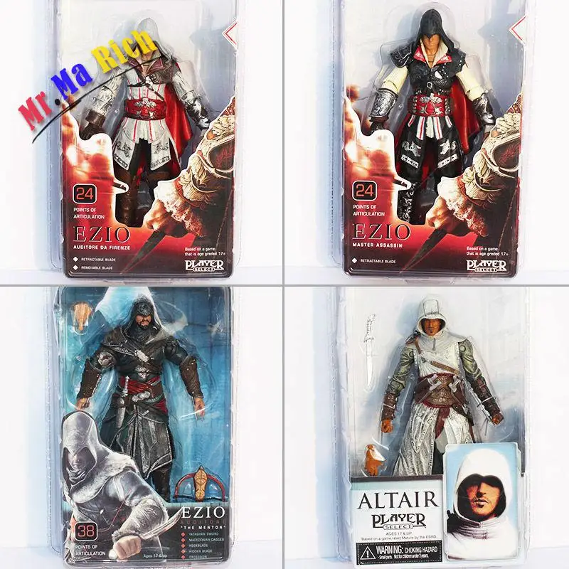 4 Pz/lotto Creed 7 'Высокое качество и аграв Neca Giocattoli фигурки ПВХ Modello|Игровые