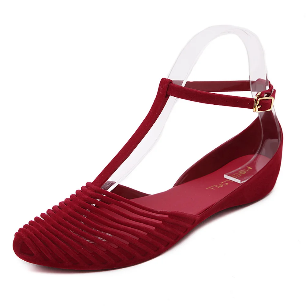 unusual flat sandals