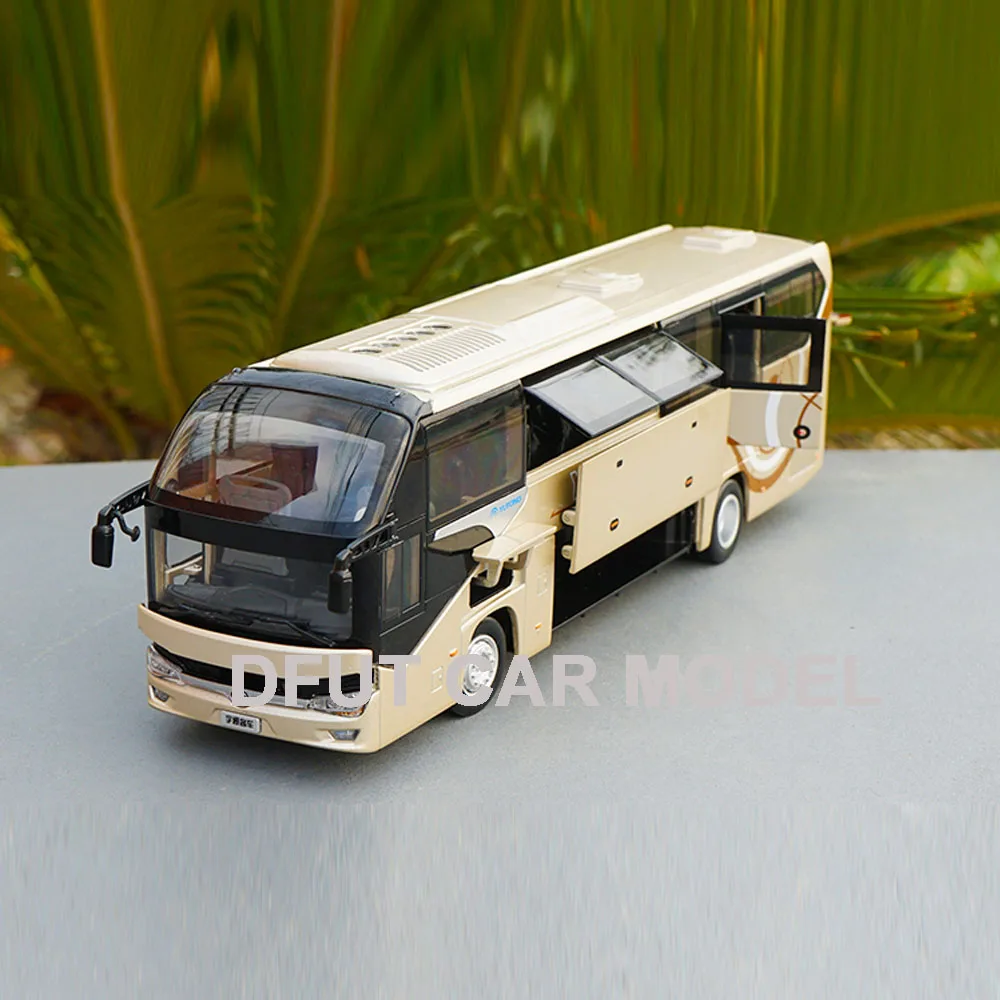 Игрушечный автомобиль из 1:43 сплава ZK6128HQB, модель автобуса, детские игрушечные машинки, оригинальные авторизованные Аутентичные детские игрушки