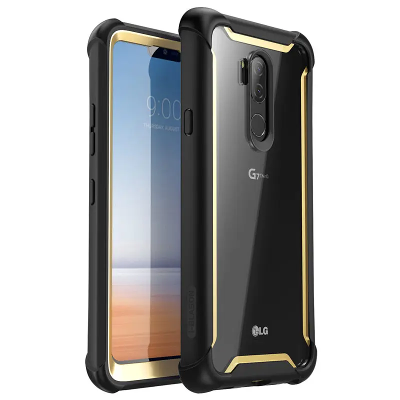 Для LG G7 чехол 6,1 дюймов i-Blason Ares полный корпус прочный прозрачный бампер крышка со встроенной защитной пленкой для LG G7 ThinQ