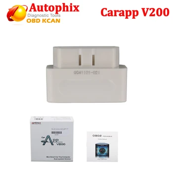 

Newest OBD2 Autophix CARAPP V200 mobile code reader Mini Smart Car Trip Computer carapp v 200 support IOS/ Android Dual System