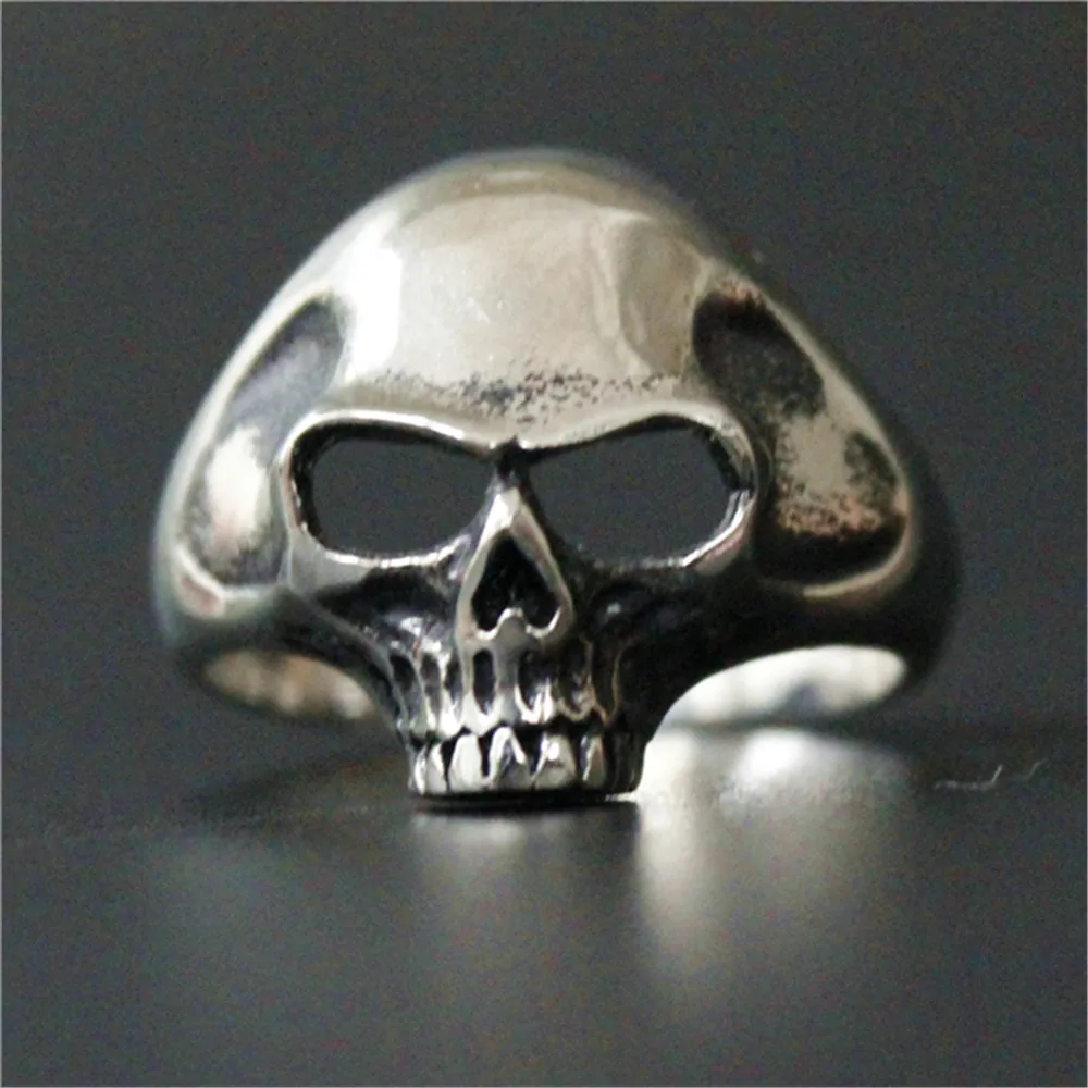 1 шт. мужское кольцо с черепом из нержавеющей стали|ring 316l|skull ringcool skull rings |