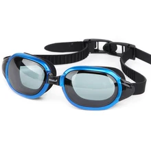 Whale cf8600 профессиональные бренды для мужчин и женщин Водонепроницаемые силиконовые очки для плавания очки Анти-туман УФ очки для плавания с коробкой