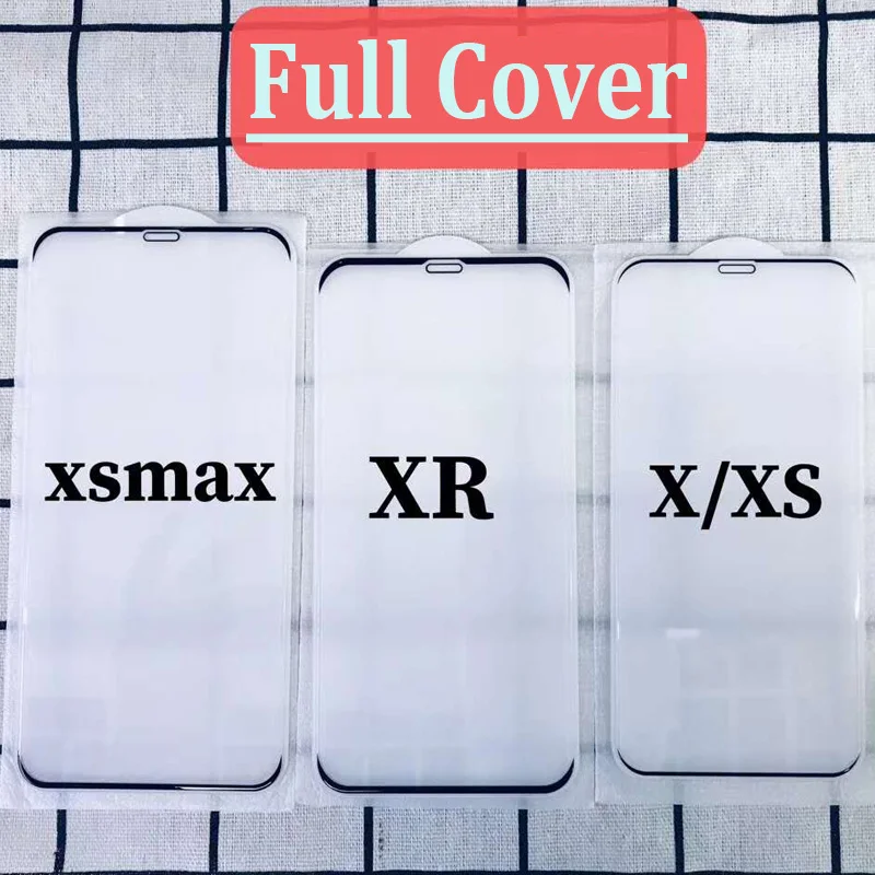 Sinzean 20pcs Full Cover Tempered Glass for IPHONE XR/XS MAX Upgrading Borderless For IPHONE 678 Plus Full Glue Screen Protector|Phone Screen Protectors| - AliExpress