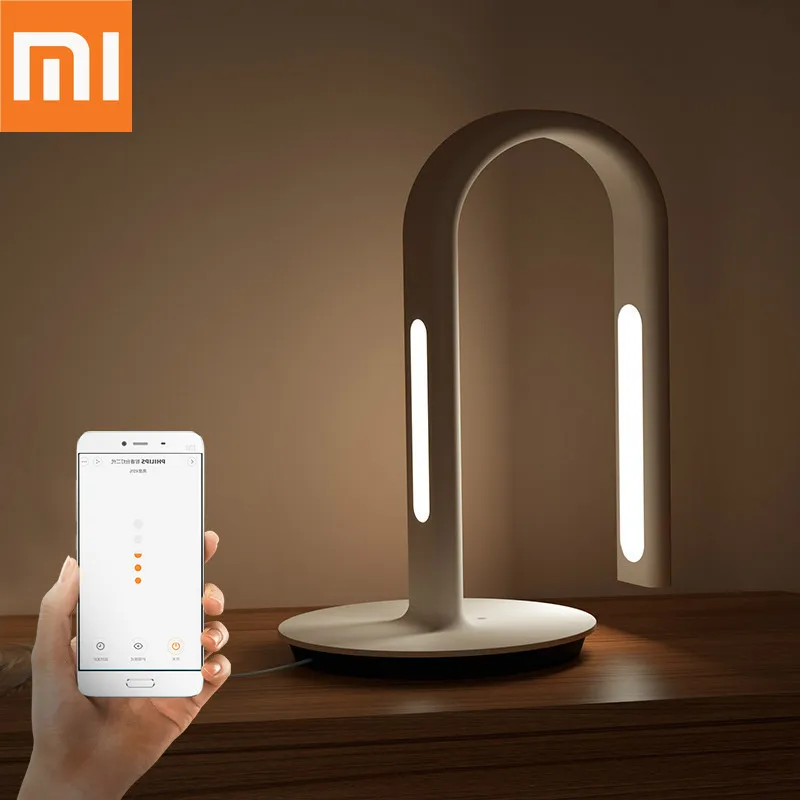 Оригинальный умный светодиодный светильник Xiaomi Mijia настольная лампа настольный