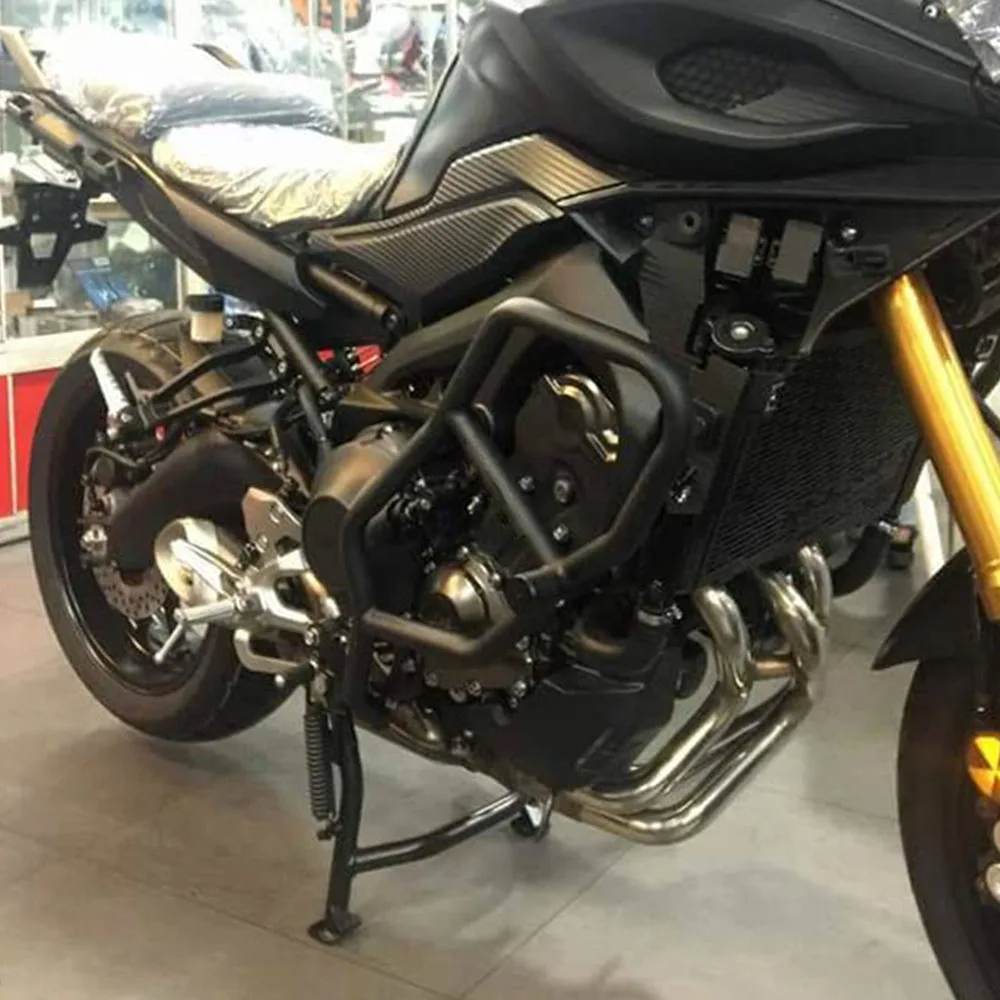 KEMiMOTO Крушение Бар протектор для YAMAHA MT09 MT 09 MT-09 Tracer FJ09 FJ-09 двигатель мотоцикла защита FZ09