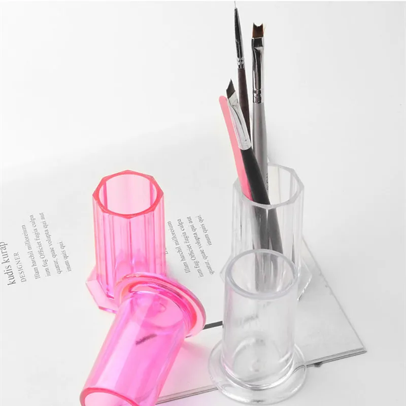 1Pc Nail Art Brush Storage Box