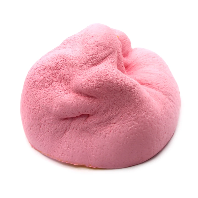 Kawaii Jumbo Squishy Pink Yellow Lemon Super Squishy Slow Rising Fruit Charms Squeeze Toys Phone Strap