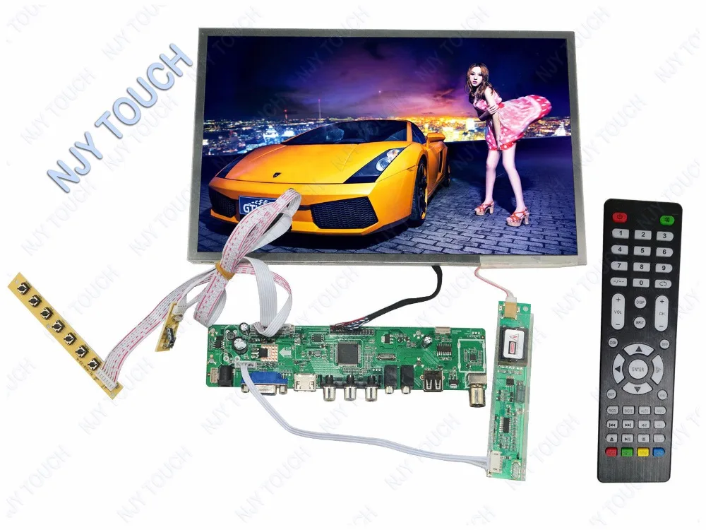 HDMI AV VGA ATV Remote LVDS Controller Board Kit plus 12.1inch LTN121AT02 1280x800 LCD Screen Panel HDMI AV VGA ATV Remote LVDS Controller Board Kit plus 12.1inch LTN121AT02 1280x800 LCD Screen Panel
