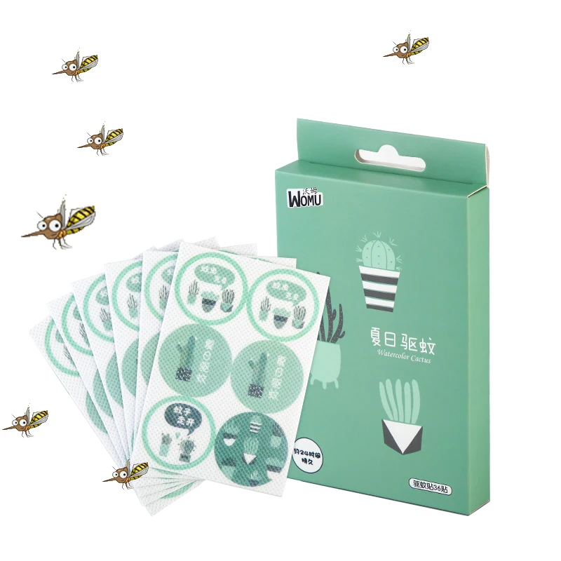 

36Pcs/set Mosquito Killer DIY Mosquito Repellent Stickers Patches baby Stickers Insect Repellent Face Drive Repeller