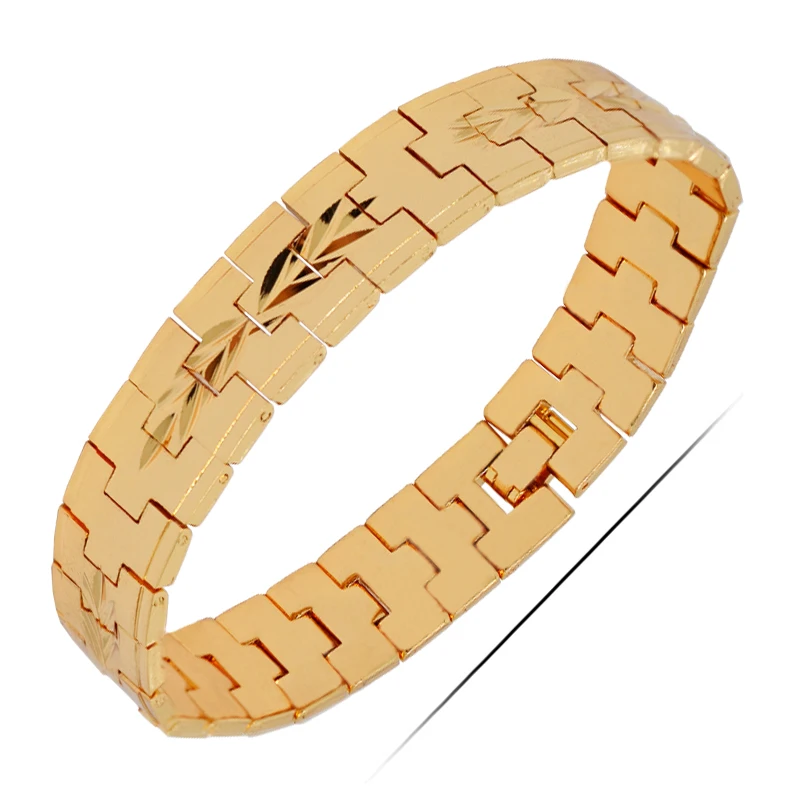 W276 Bestseller Frauen Große Gold Armbänder Billig Armband Schmuck