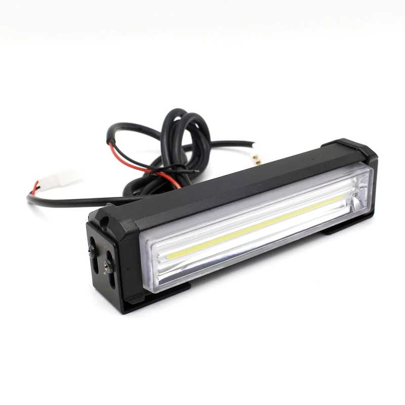 Tak Wai Lee 2X 40W COB LED Strobe Flash Warning Car Light DC12V 8 Modes Change Styling Fireman Police Emergency Waterproof Lamp