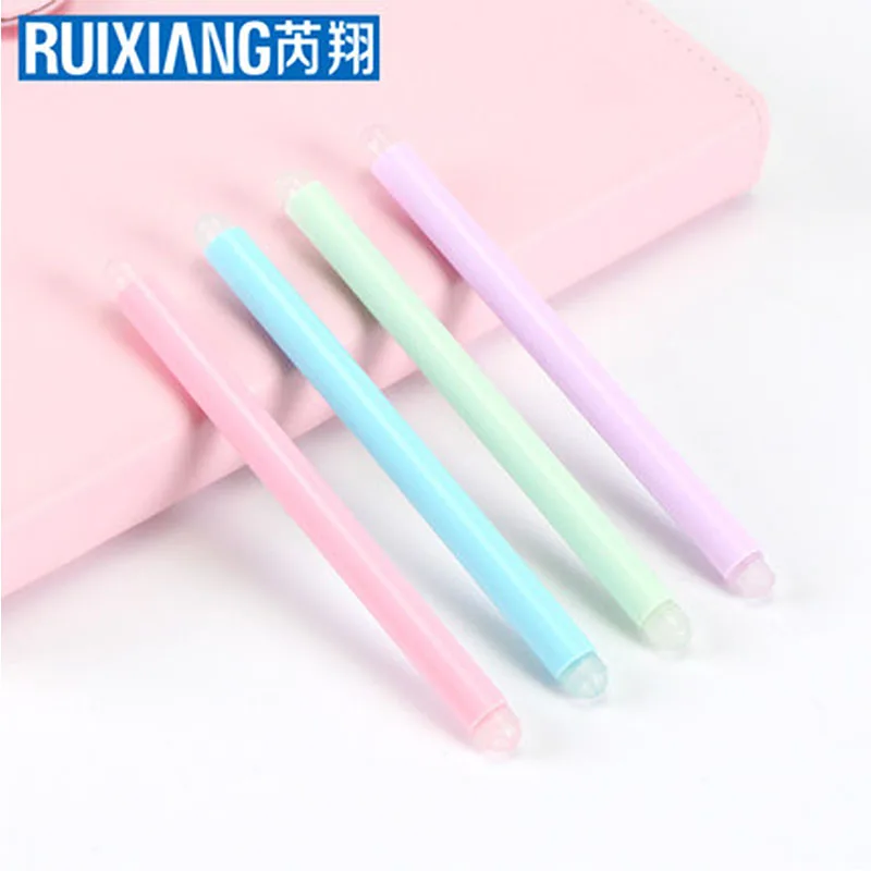 

4pc/lot Students Office Korea Creative Stationery Eraserable Friction Easy Pen Eraser Stick Special Friction Mosuca GelPen Clean