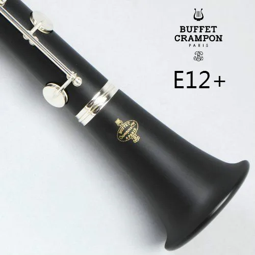

Buffet Crampon E12 PLUS 17 Key Bb Tune Clarinet Ebony / Bakelite Tube B Flat Instruments with Case Mouthpiece Free Shipping
