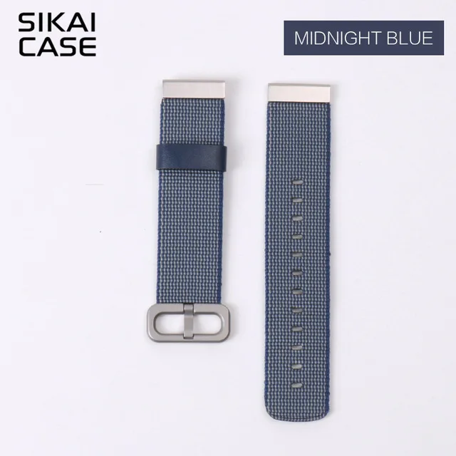 Sikai для Xiaomi huami Amazfit часы аксессуары корпус для huami Amazfit Bip бит молодежное издание(темп Lite) защитный чехол - Цвет: Midnight Blue